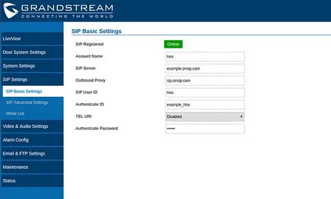 Grandstream IP Audio Door Price